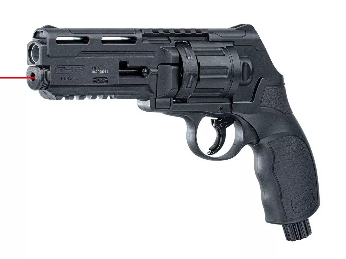 Revolver Umarex T4E TR50L HDR50L laser 11 joules