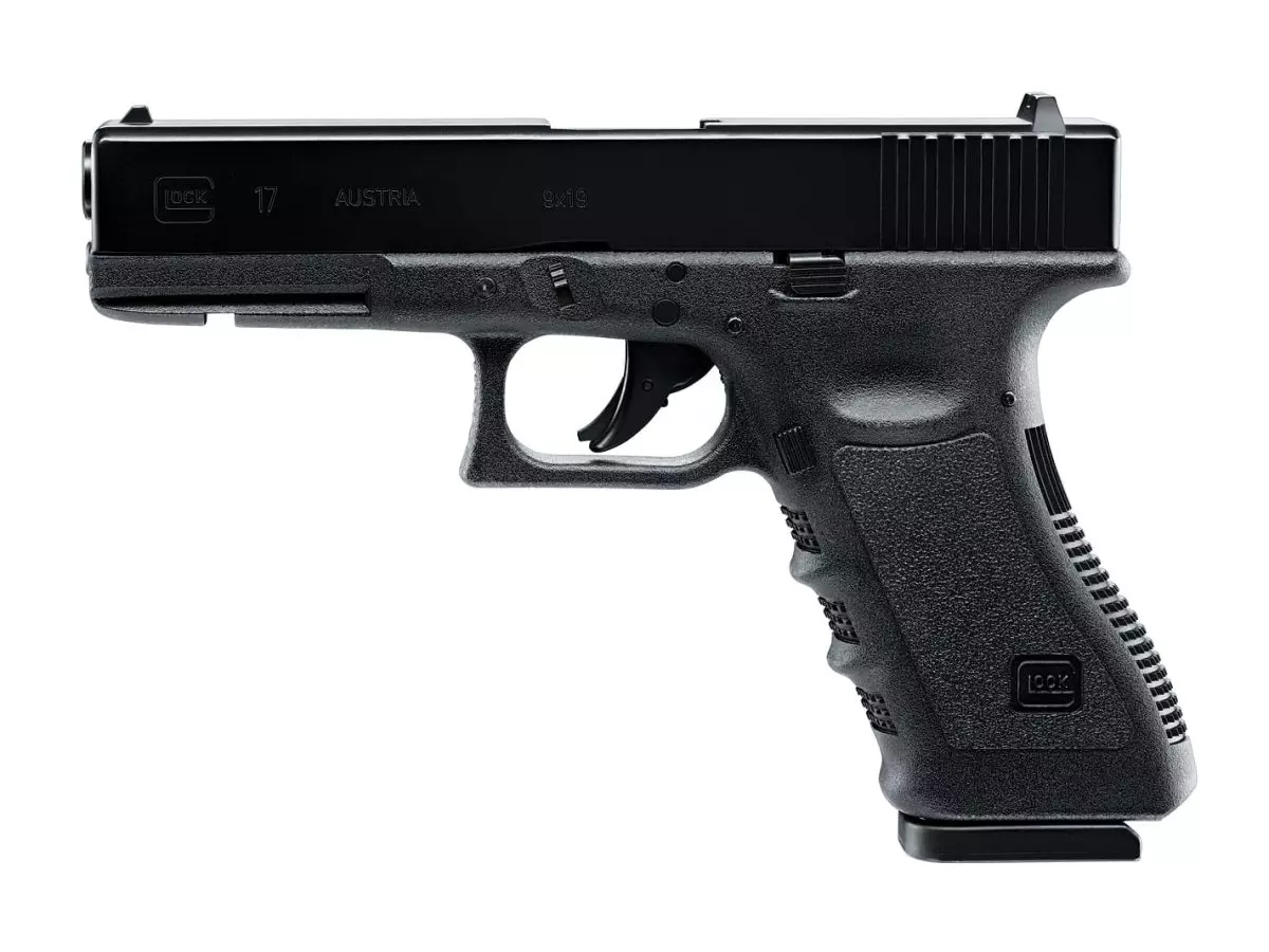 Pistolet Glock 17 cal. 4.5mm à plombs et BBs