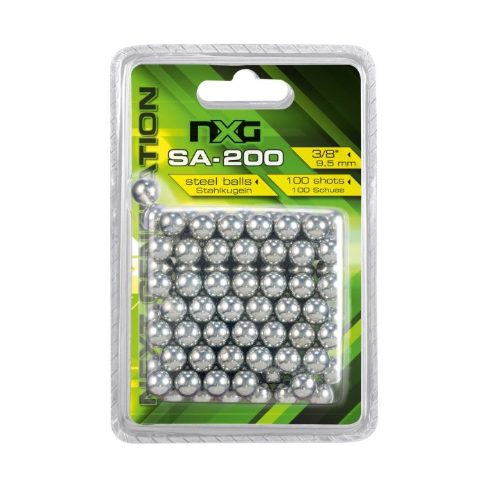 Billes acier NXG SA-200 cal. 38 x 100