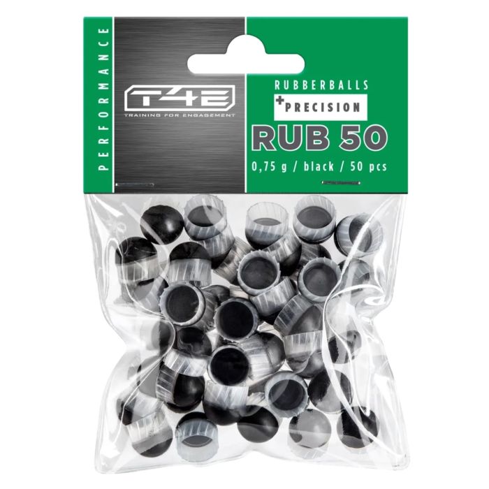 Balles caoutchouc Umarex T4E RUB50 Performance Precision cal. 50 x 50