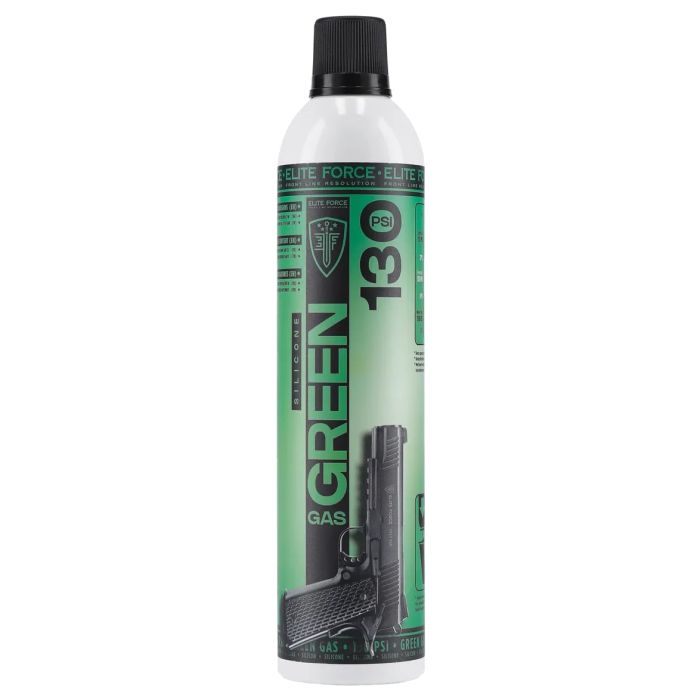 Bombe de Gaz Elite Force Green Maintenance 600ml 130psi