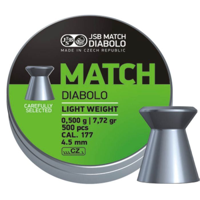 Plombs JSB Match Diabolo Light 4.5mm x500
