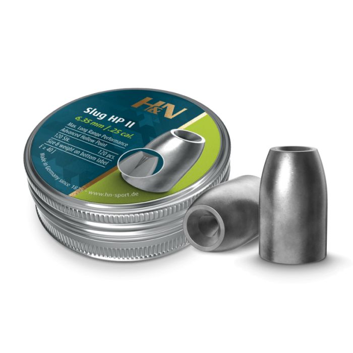 Plombs slug HP II 36 gr HN 6.35mm x120