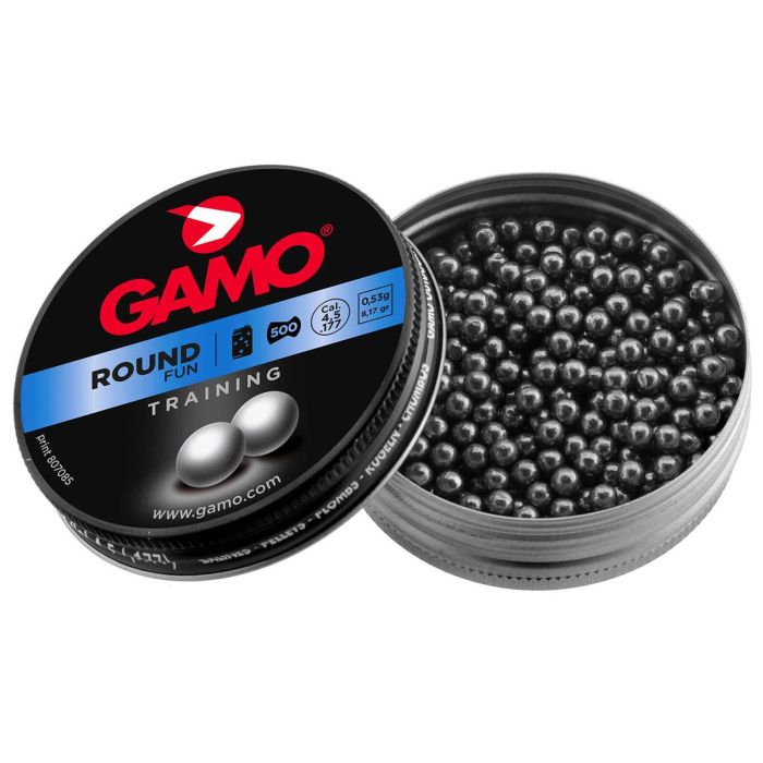 Billes Gamo 0,53g rond en plombs x500