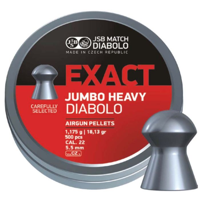 Plombs JSB Exact Jumbo Heavy 5.52mm x500