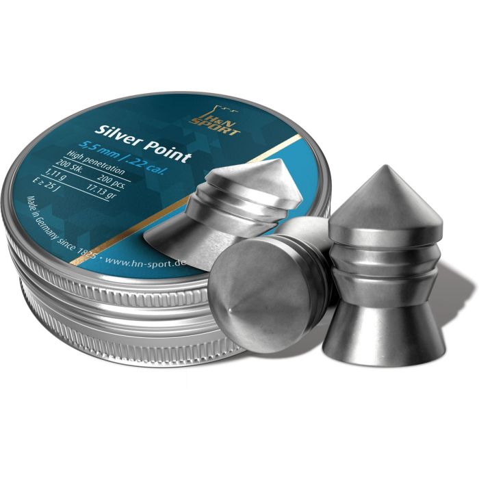 Plombs HN Silver Point pointus 5.5mm x200