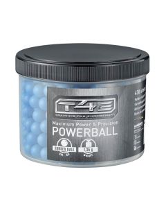 Balles caoutchouc Umarex T4E Powerball bleu cal.43 x 430
