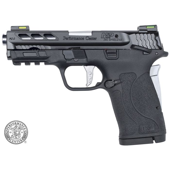 Pistolet Smith & Wesson M&P®380 Shield EZ® M2.0 Silver Ported Barrel PC