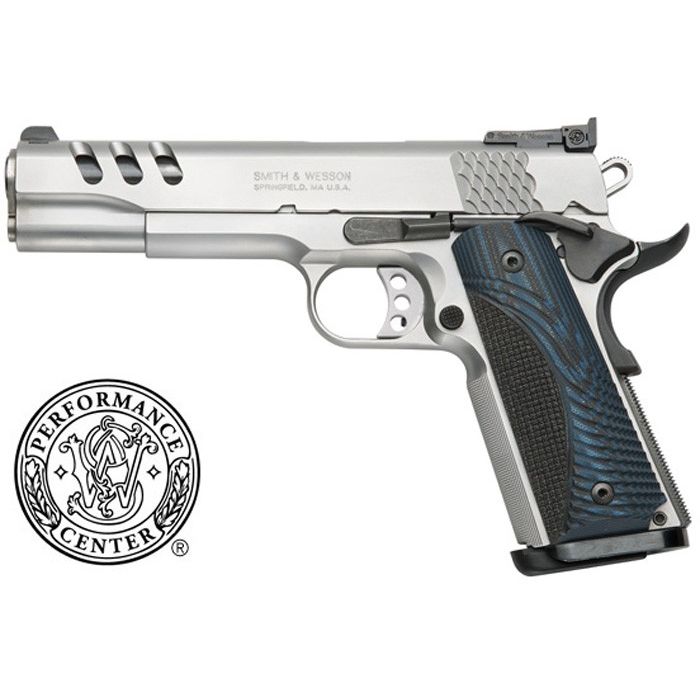 Pistolet Smith & Wesson SW1911 PC bleu