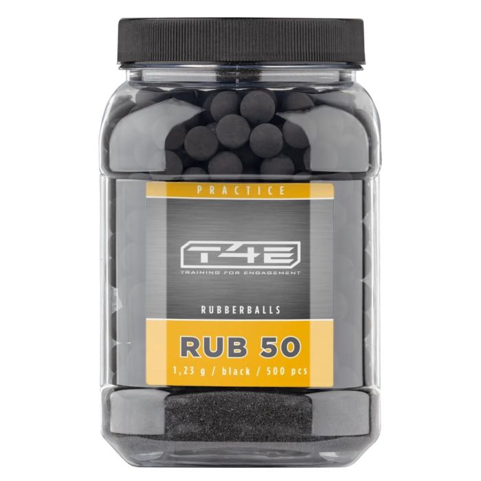 Balles caoutchouc Umarex T4E RUB50 Practice x 500