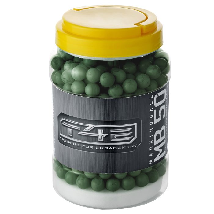 Balles peinture verte Umarex T4E MB50 cal.50 x 500
