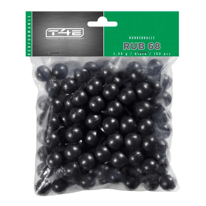Balles caoutchouc Umarex T4E RUB68 cal. 68 x 100