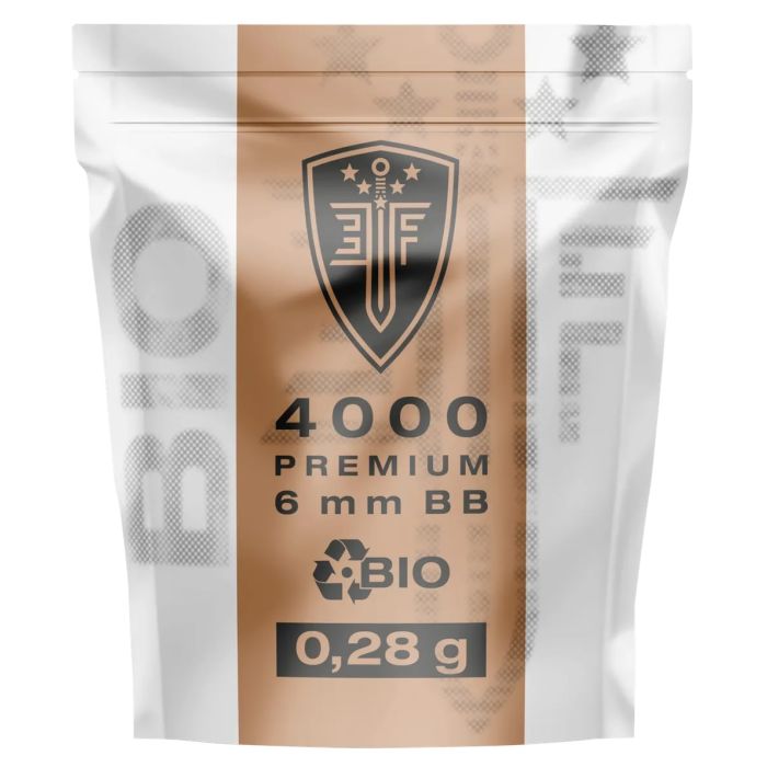 Billes 6mm 0,28g x 4000 Elite Force Premium biodégradables