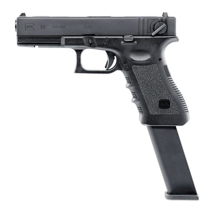 Pistolet Glock 18C Airsoft à gaz Full-Auto