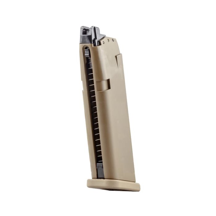 Chargeur pistolet Glock 19X cal.6mm Airsoft à gaz Coyote