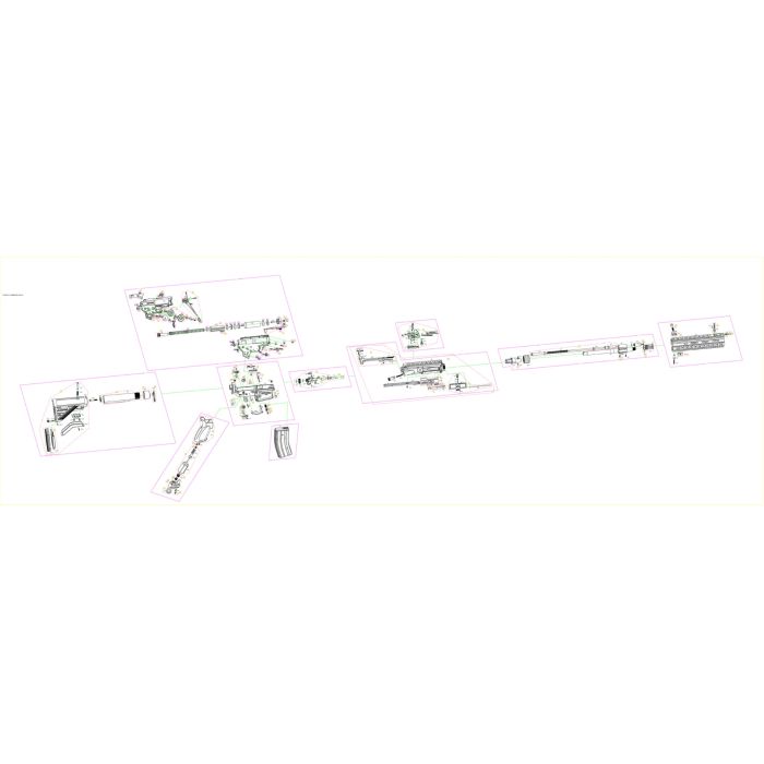 Pièce détachée Umarex réf. 96.30.0004 Ressort fausse culasse HK416 A5 Sportline