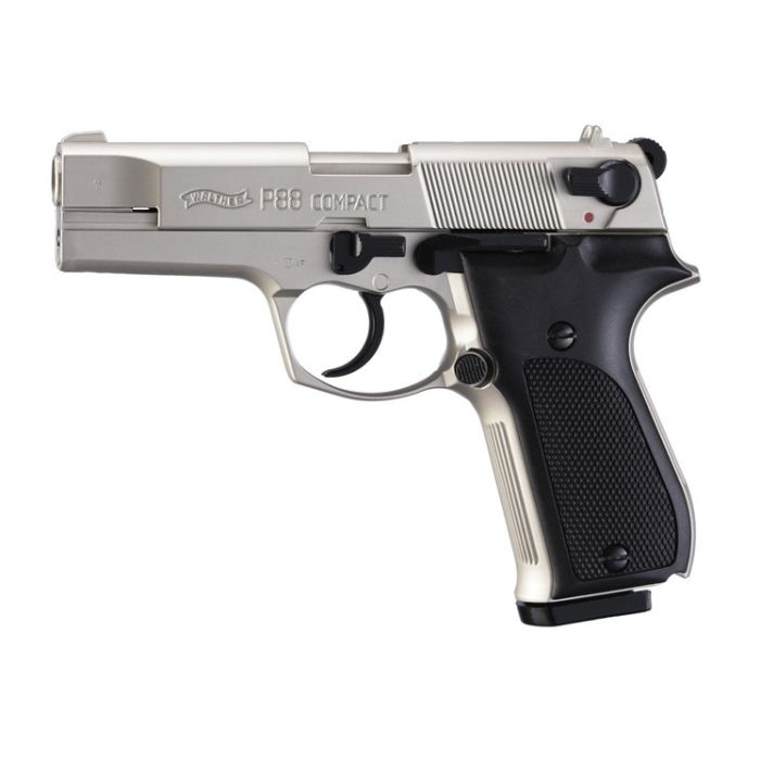 Pistolet Walther P88 compact nickelé