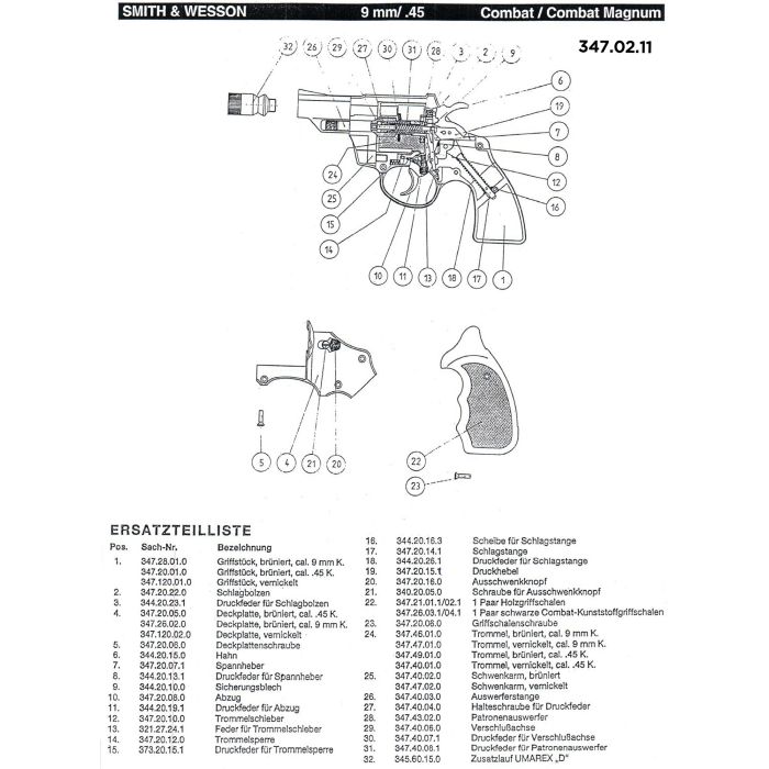 Pièce détachée Umarex ref. 347.20.14