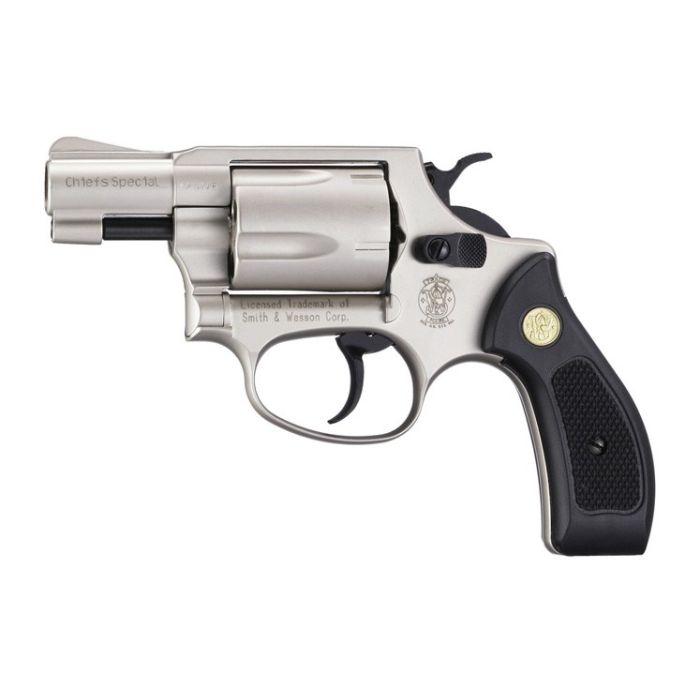 Revolver Smith & Wesson 36 Chiefs Special nickel