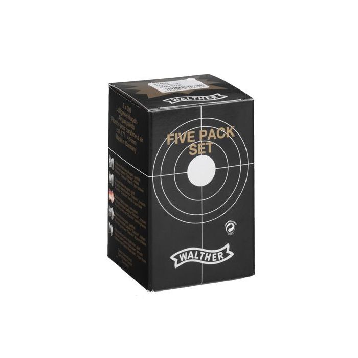 Set de 5 boites de plombs