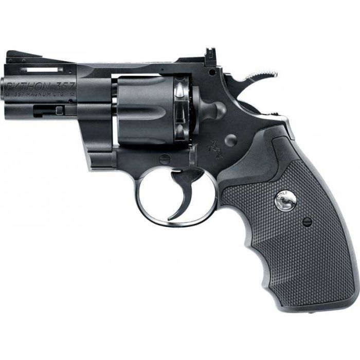 Revolver Colt Python noir 2,5 pouces 10 coups