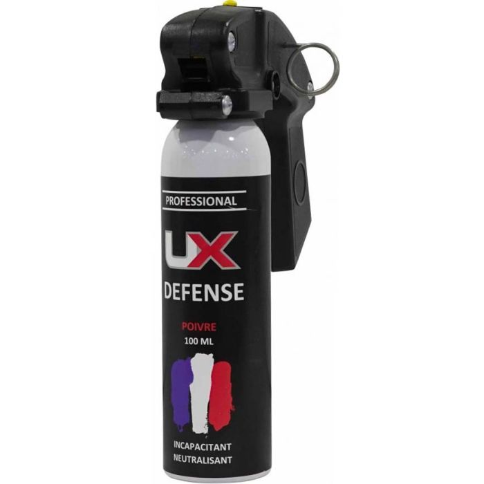 Aérosol gel poivre UX Pro Poignée standard 100ml