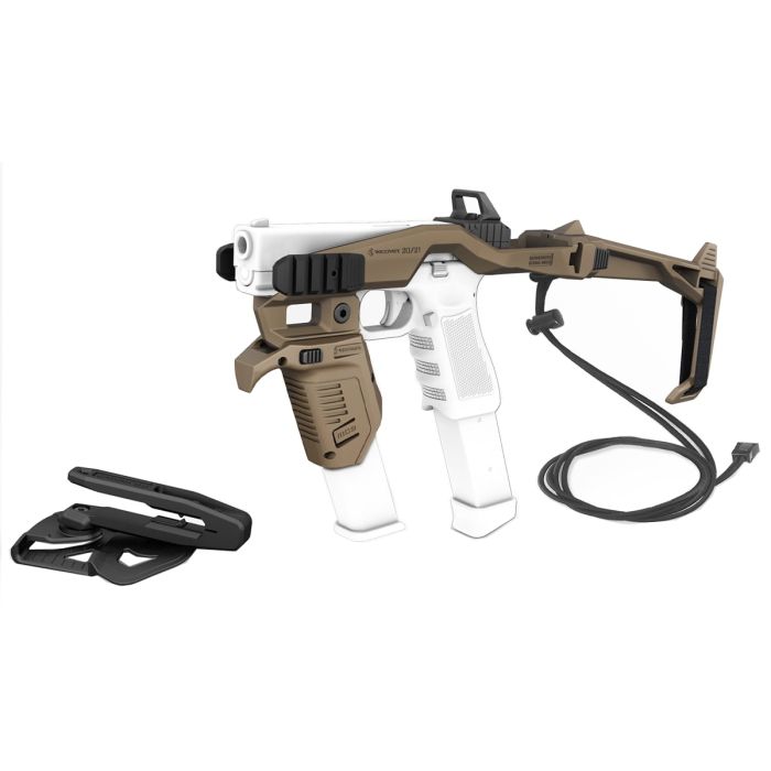 Kit Stabilisateur Recover 20/21MG Tactical TAN pour Glock Cadre large