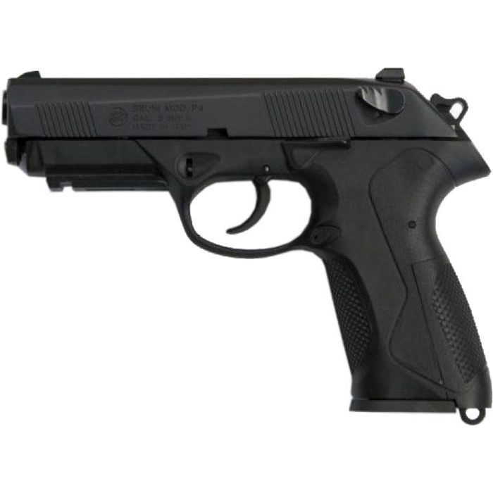 Pistolet Bruni P4 noir cal. 9mm a blanc semi-automatique