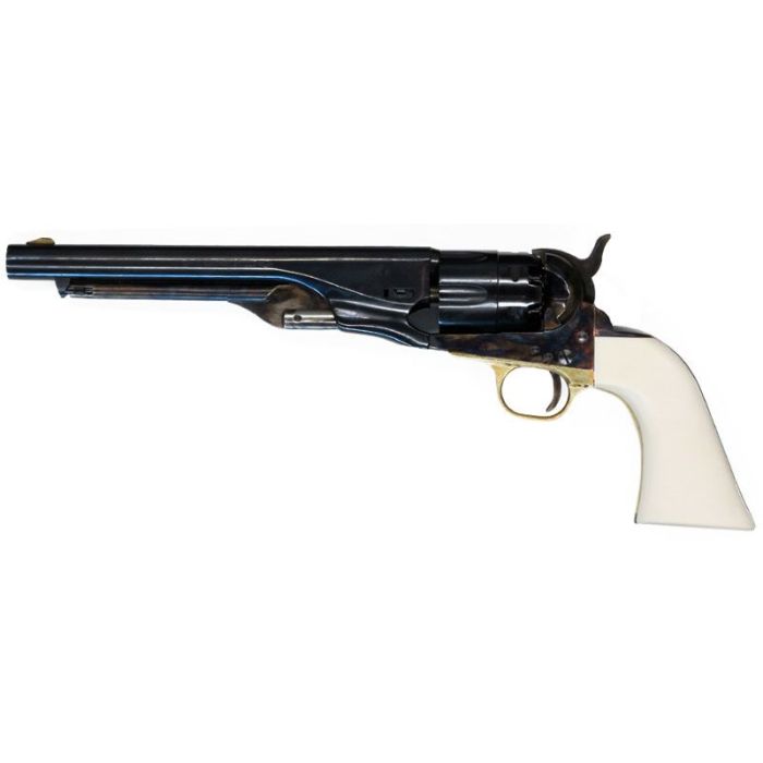 Revolver 1860 Army Acier White Grips