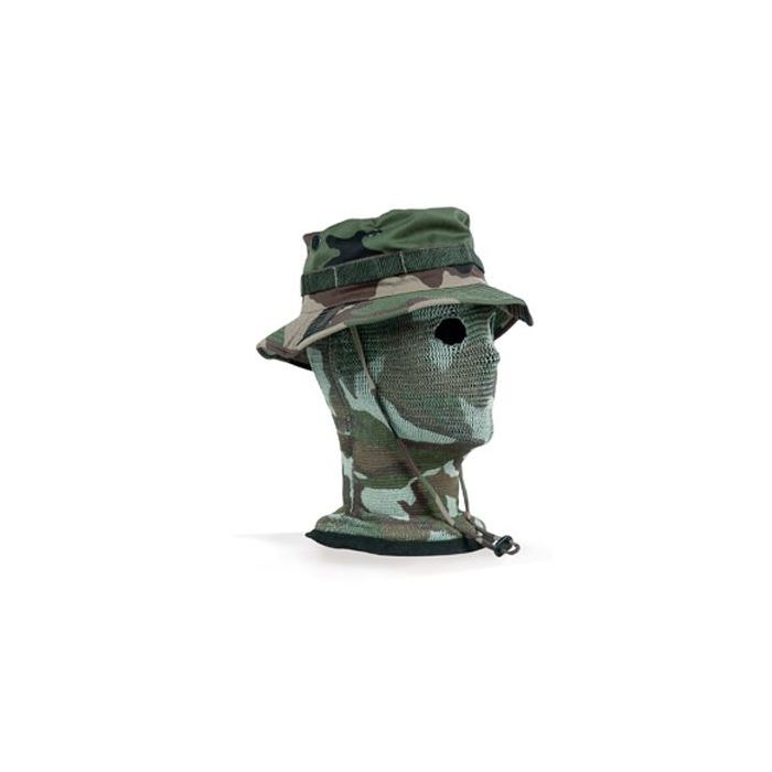Cagoule filet camouflage