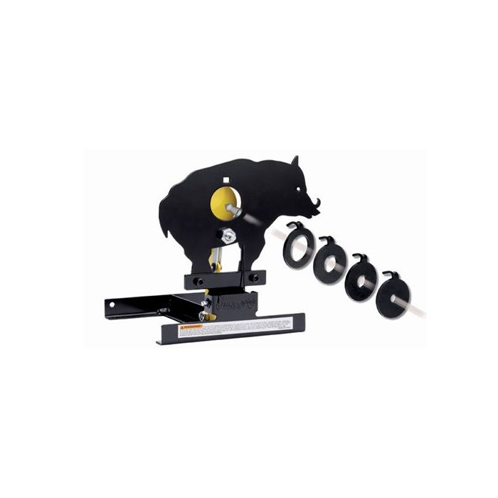 Cible de tir basculant sanglier