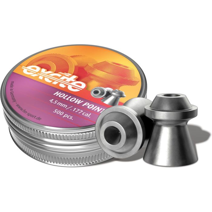 Plombs HN Excite Hollow Point 4.5mm x500 légers et précis
