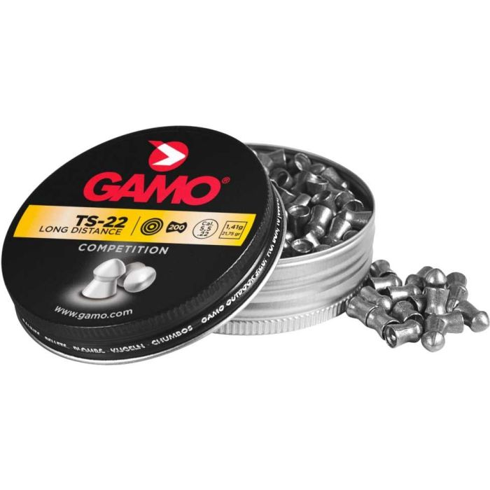 Plombs Gamo TS-22 5.5mm x200 spécial longues distances