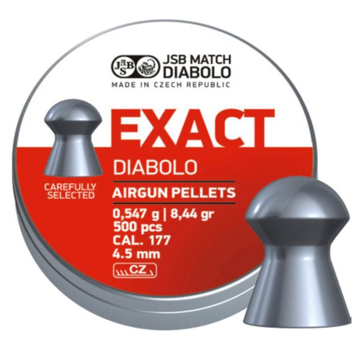 Plombs JSB Exact 4.5mm x500 tir longue distance