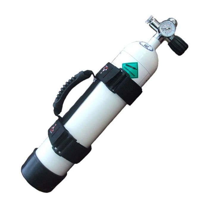 Poignée pour bouteille air comprimé