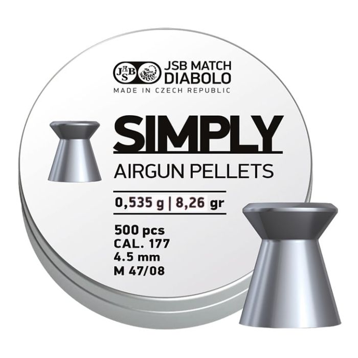Plombs JSB Simply 4.5mm x500 0,535 grammes