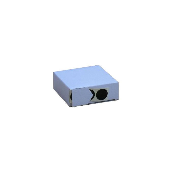 Pastilles autocollantes 19mm noirs x 1000. Economise les cibles 