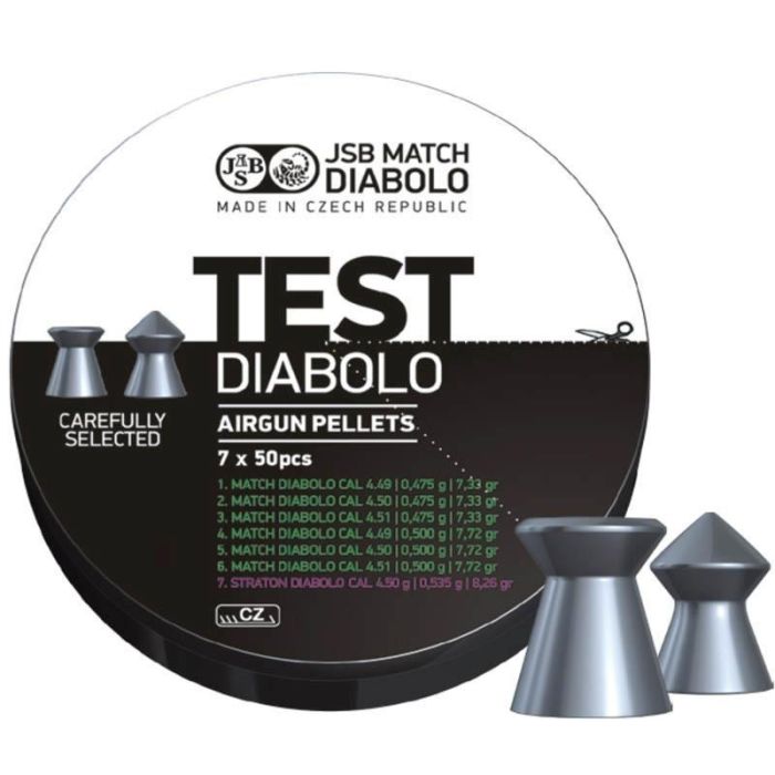 Plombs JSB Match Test Light 4.5mm 7x50
