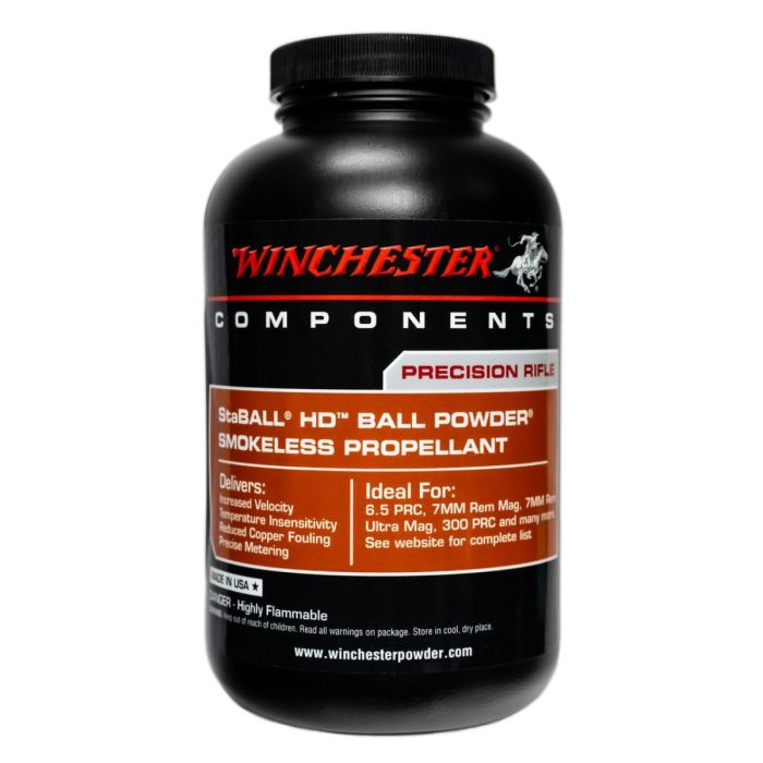 Poudre Winchester Staball HD 454g