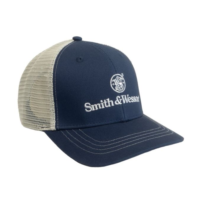 Casquette Smith & Wesson Bleu/Gris A3227-GV-OSF