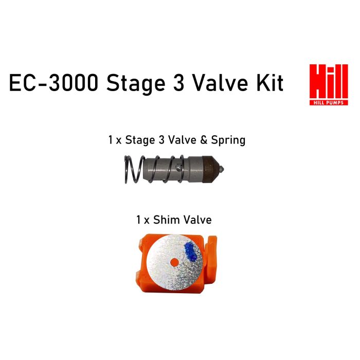 Kit de vanne étape 3 pour compresseur Hill EC-3000