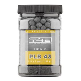 Balles plastique Umarex T4E PLB43 Practice cal. 43 x 500