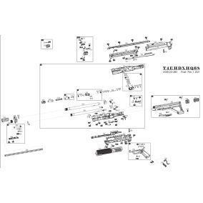 Pièce détachée Umarex réf. 81.60.0230 valve sortie 40 joules HDX