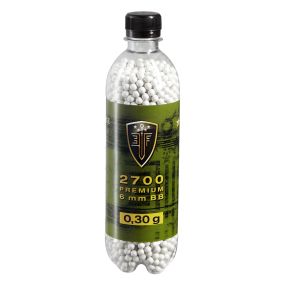 Billes plastique 6mm 0,30g x 2700 Premium Selection Elite Force