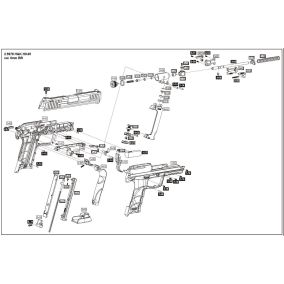 Pièce détachée Umarex ref. 2.5978.60.01 Valve HK45