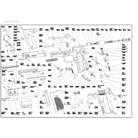 Pièce détachée Umarex ref. 416.70.03.0 Guidon classique CP88