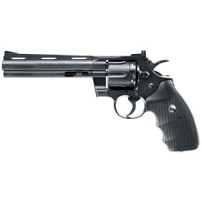 Revolver CO2 à plomb et BBs Colt Python noir 6 pouces