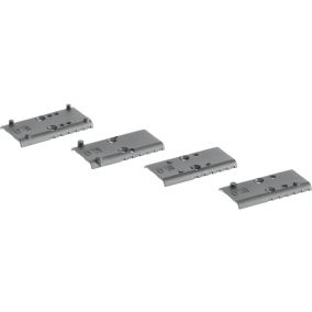 Set de 4 plaques d'adaptation MOS 1 pour Glock Airgun et Airsoft