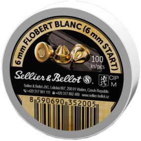 Cartouches a blanc 6mm Sellier et Bellot x 100 entraînement des chiens
