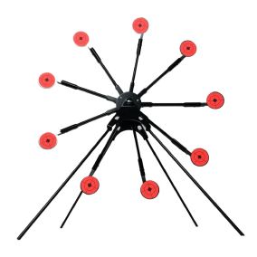 Cible métallique rotative airgun